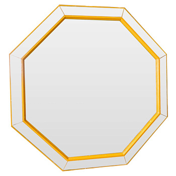 Зеркало «Yellow octagon»