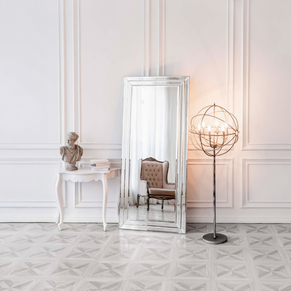 Зеркало «Наследие» серебро с фацетом — фото 6
