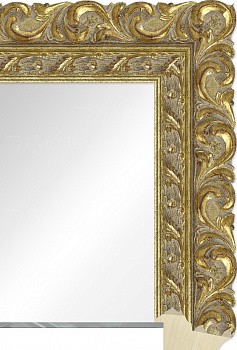 Зеркало «Ирис» золото