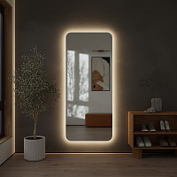 Зеркало в прихожую «Глория-XL» (Pearl-XL) с интерьерной подсветкой — фото 4